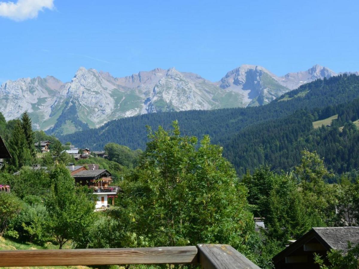 Appt 3 Pieces 6 Pers Avec Cheminee Et Navette Proche Le Grand-Bornand - Fr-1-241-47 Daire Dış mekan fotoğraf