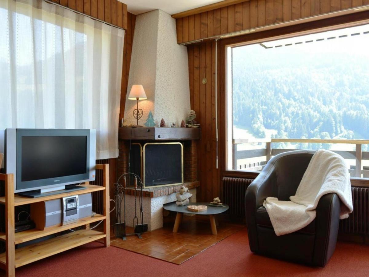Appt 3 Pieces 6 Pers Avec Cheminee Et Navette Proche Le Grand-Bornand - Fr-1-241-47 Daire Dış mekan fotoğraf